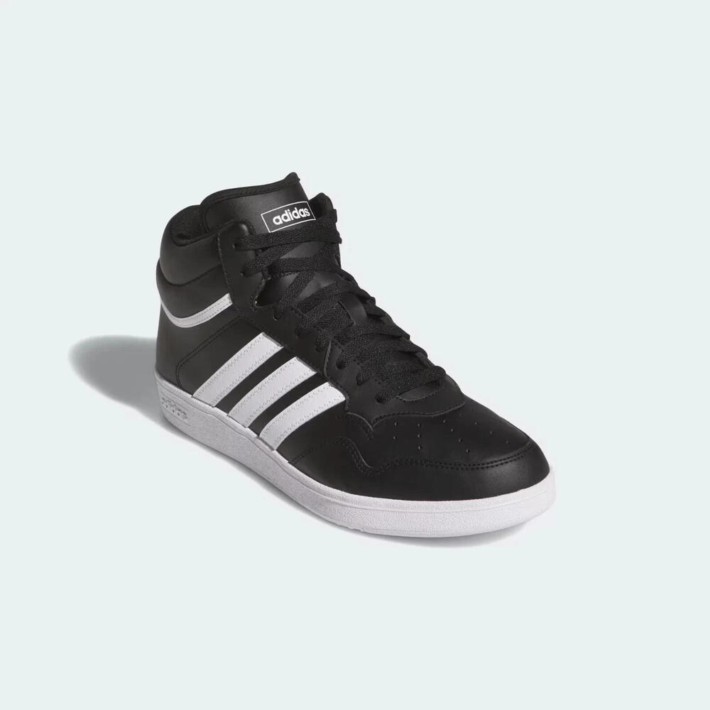Adidas Hoops 4.0 Mid Core Black Cloud White Basketball Shoes JQ9994 Men Size 7.5 - Picture 5 of 5